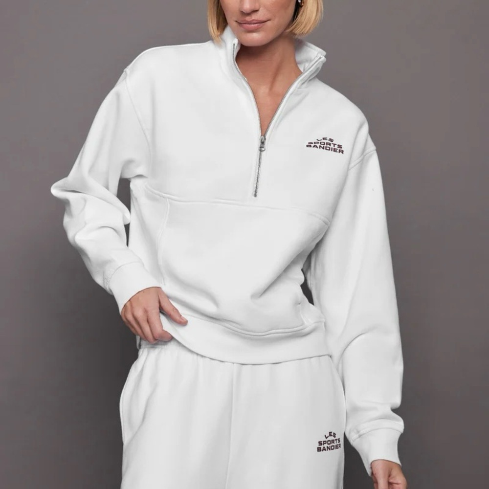 Bandier Les Sports 1/2 Zip Sweatshirt • XS